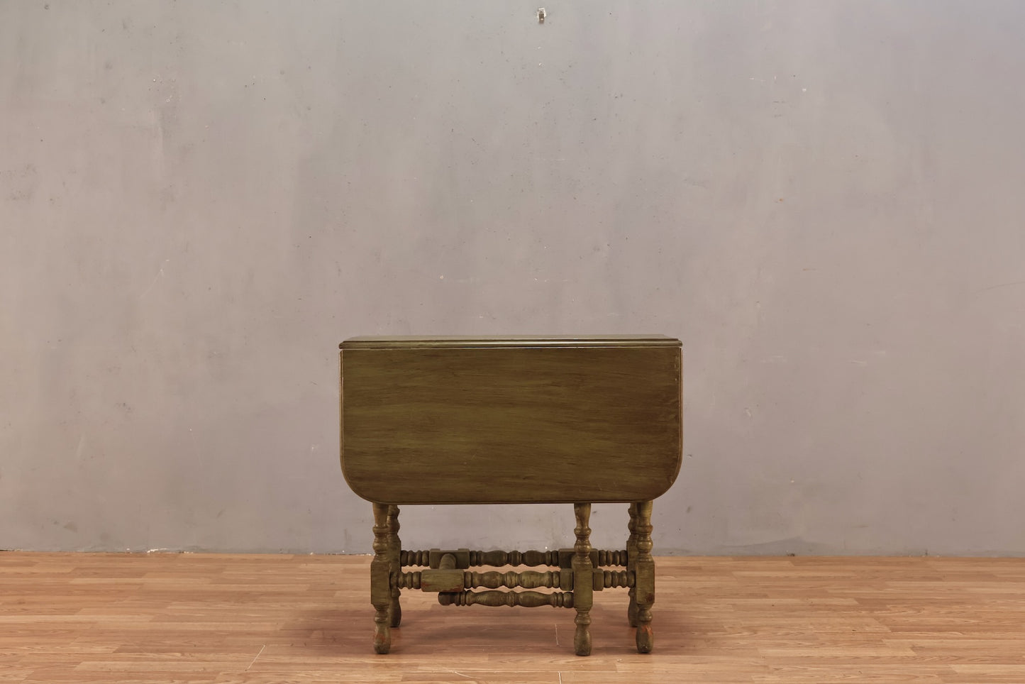Rustic Sage Drop-Leaf Table - ONLINE ONLY