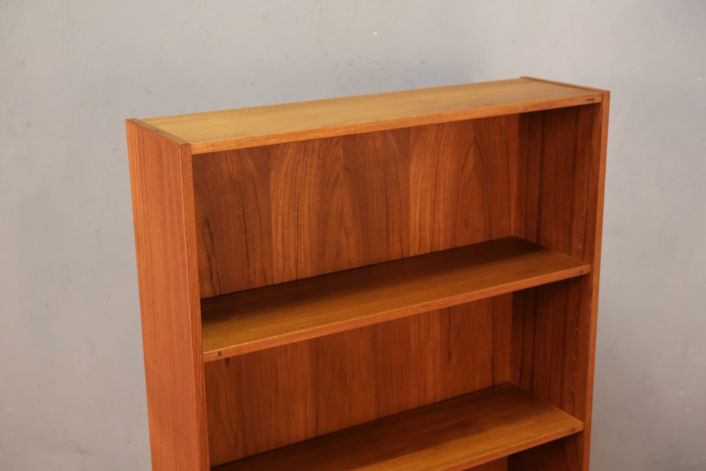 Domino Teak 5-Tier Bookshelf - ONLINE ONLY