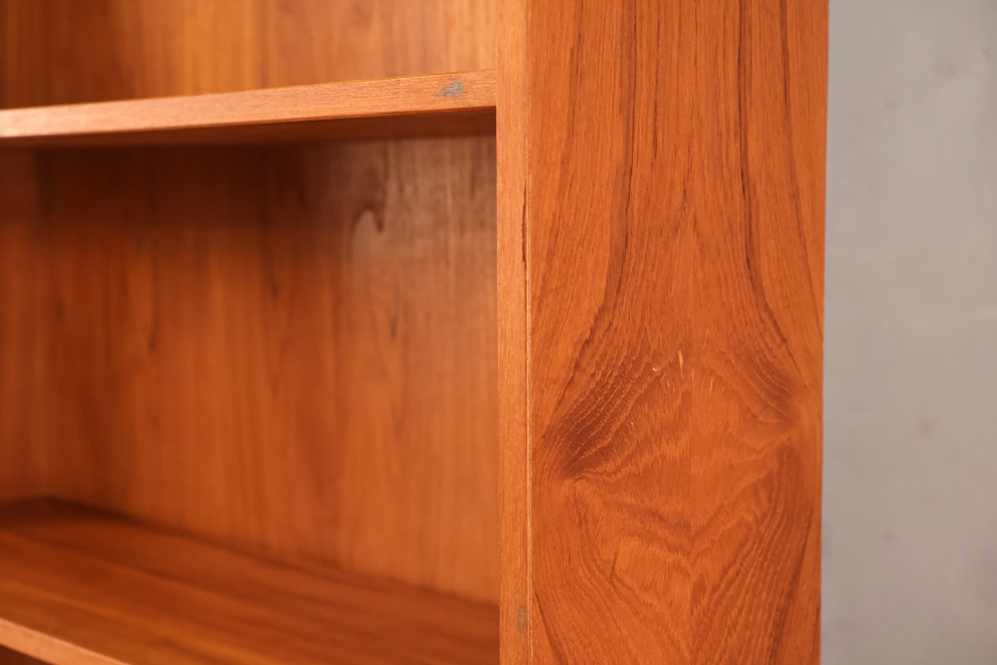 Domino Teak 5-Tier Bookshelf - ONLINE ONLY