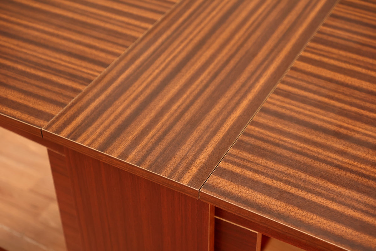 Laminate Woodgrain Gateleg Dining Table