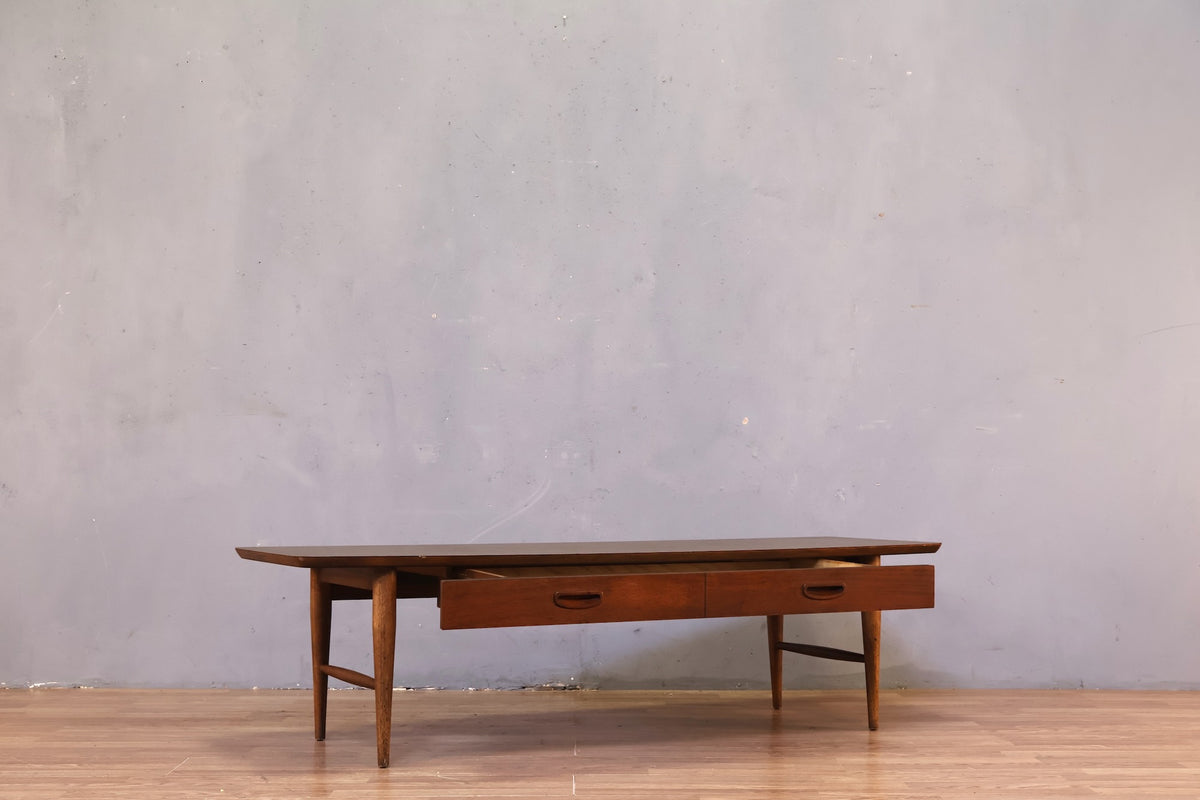 Lane Walnut & Laminate Coffee Table