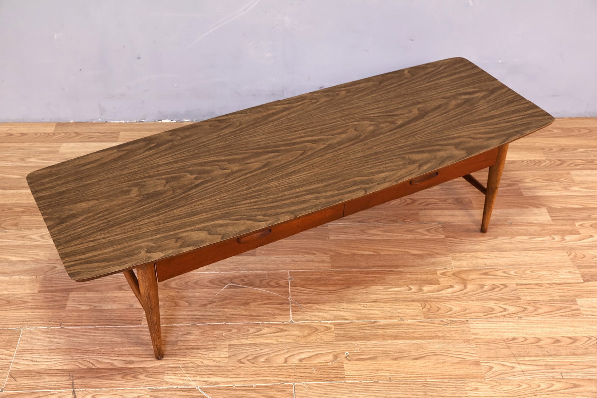 Lane Walnut & Laminate Coffee Table