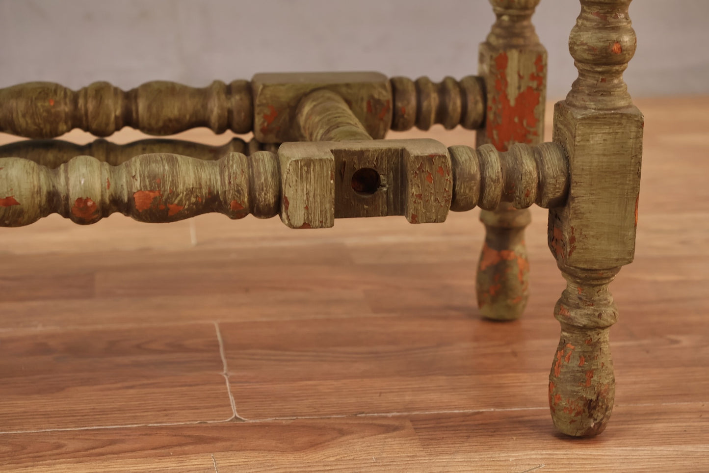 Rustic Sage Drop-Leaf Table - ONLINE ONLY