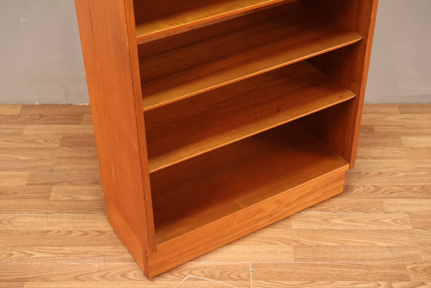 Slim Domino Teak 8-Tier Bookshelf