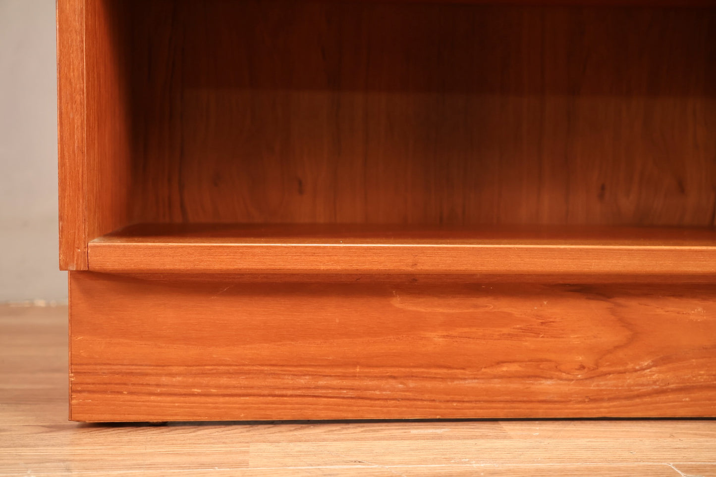 Slim Domino Teak 8-Tier Bookshelf