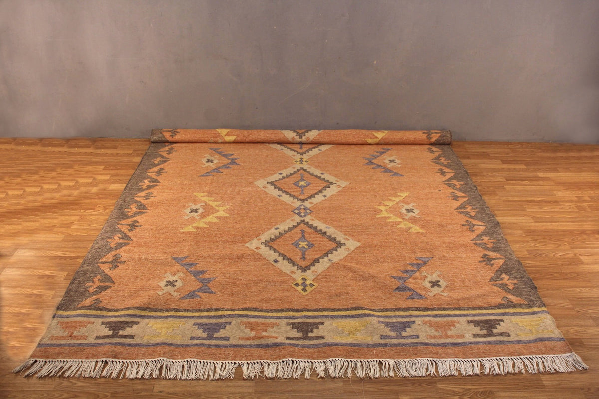 Large Contemporary Geometric Area Rug