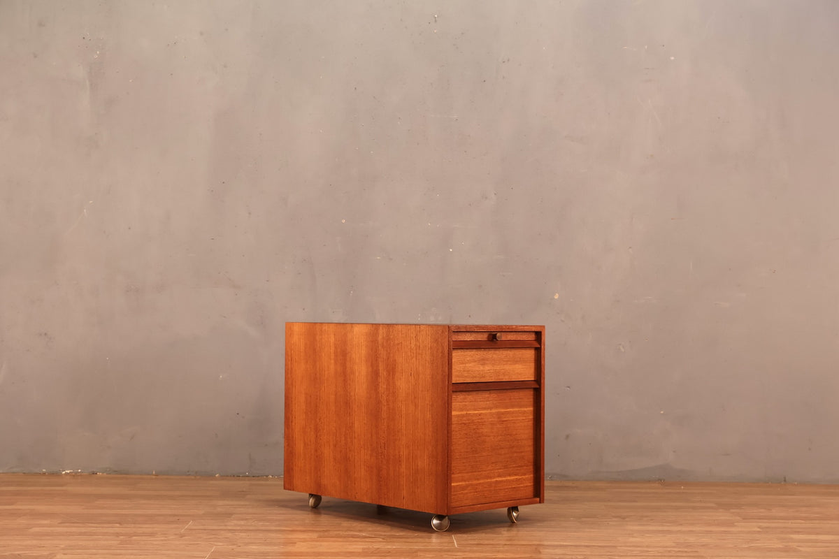 Mid Century Teak Filing Cabinet