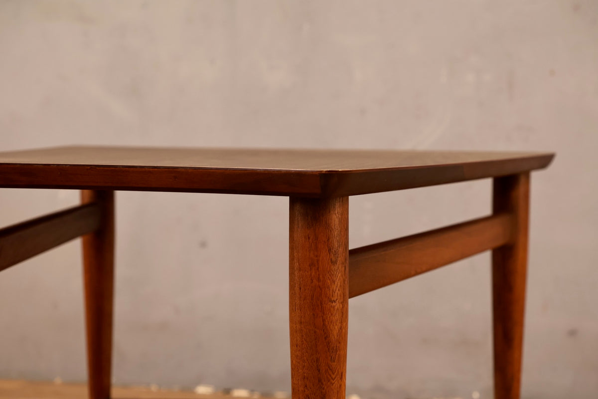 Lane Laminate & Cane Wedge End Table