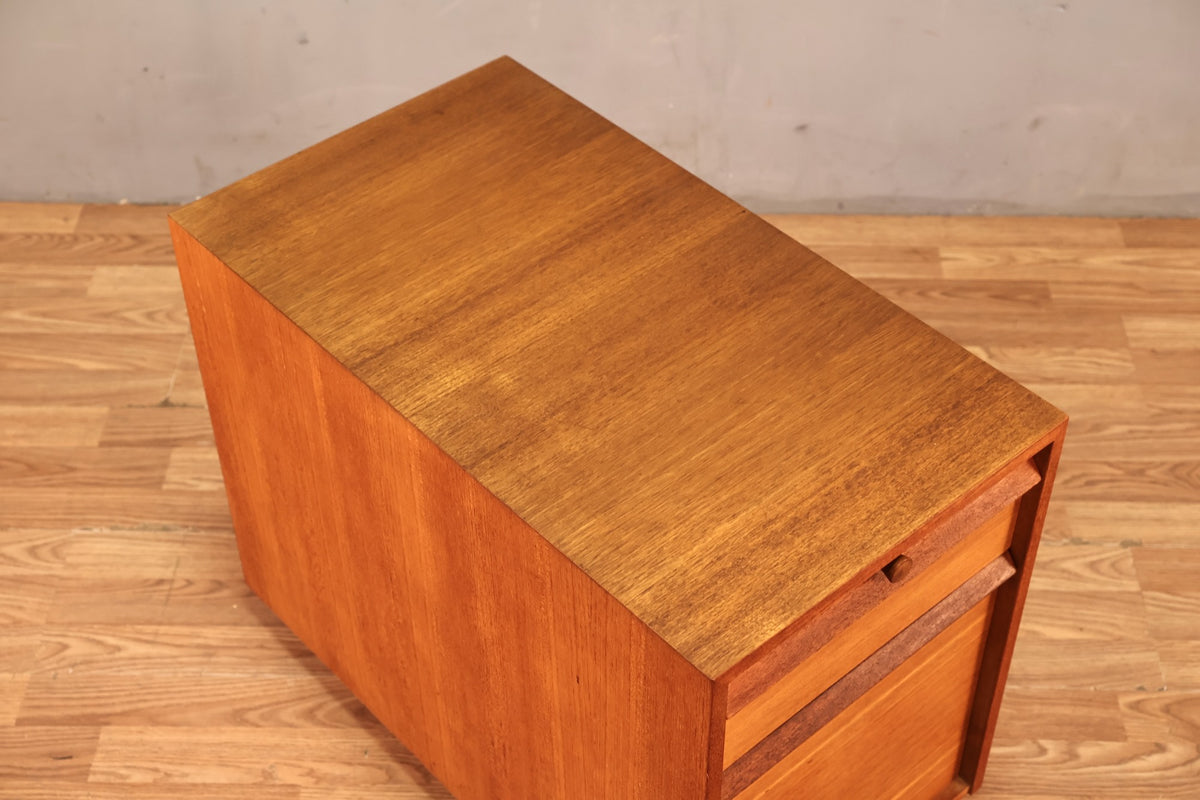 Mid Century Teak Filing Cabinet