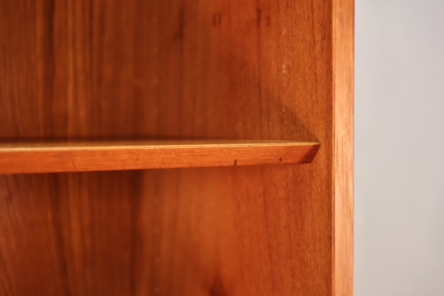 Slim Domino Teak 8-Tier Bookshelf