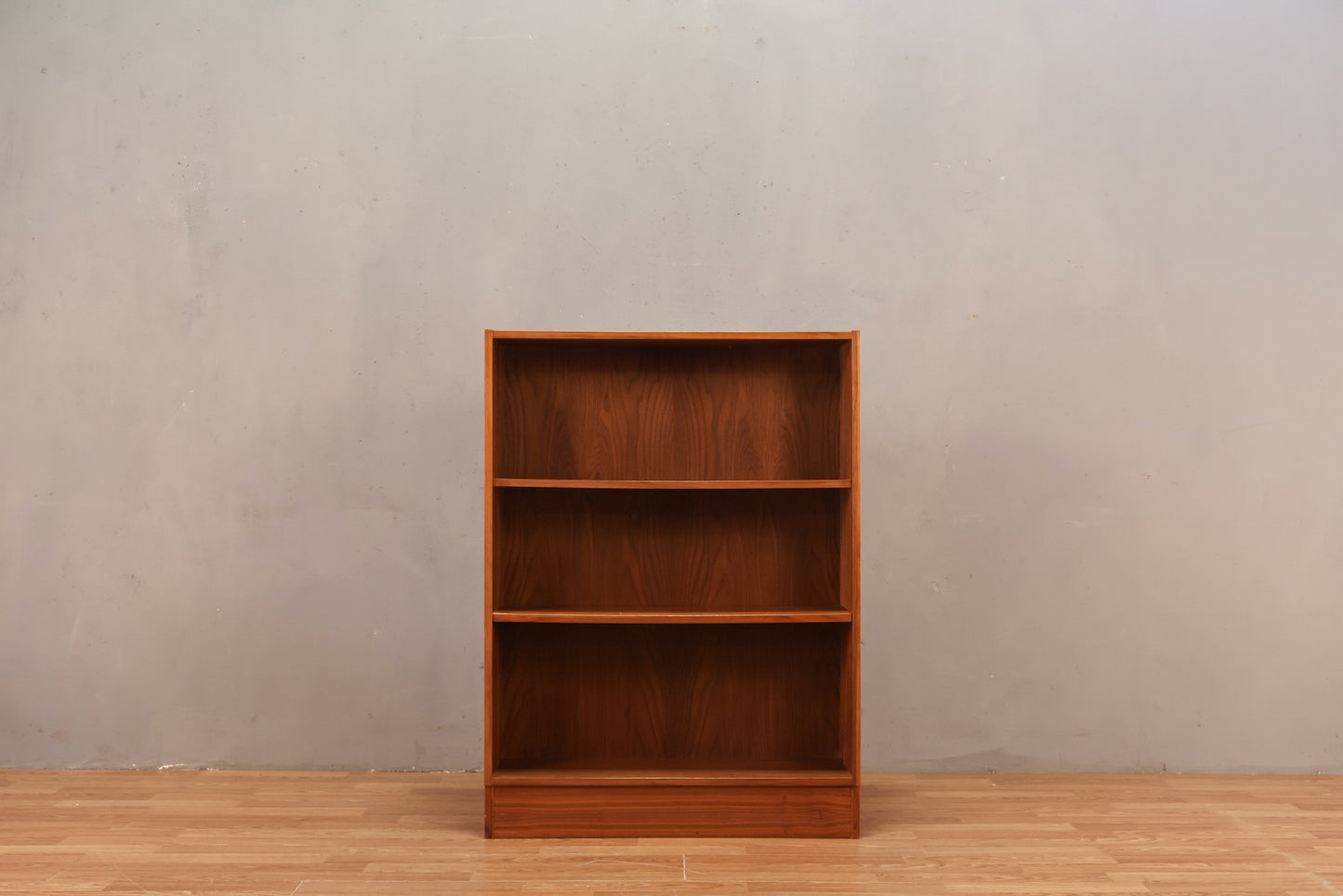 Domino Teak 3-Tier Bookshelf