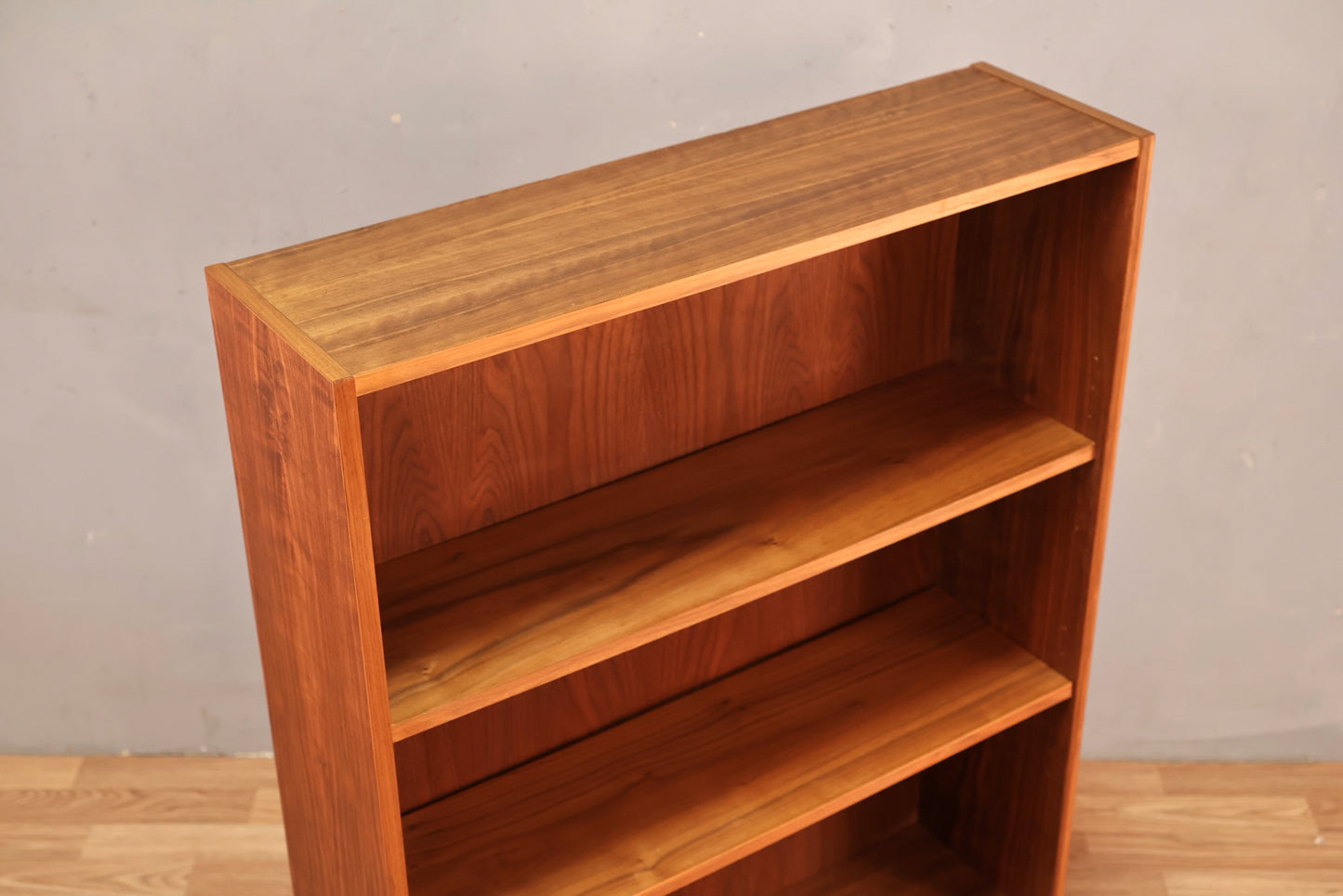 Domino Teak 3-Tier Bookshelf