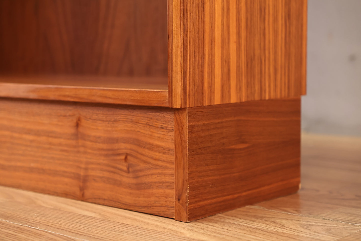 Domino Teak 3-Tier Bookshelf