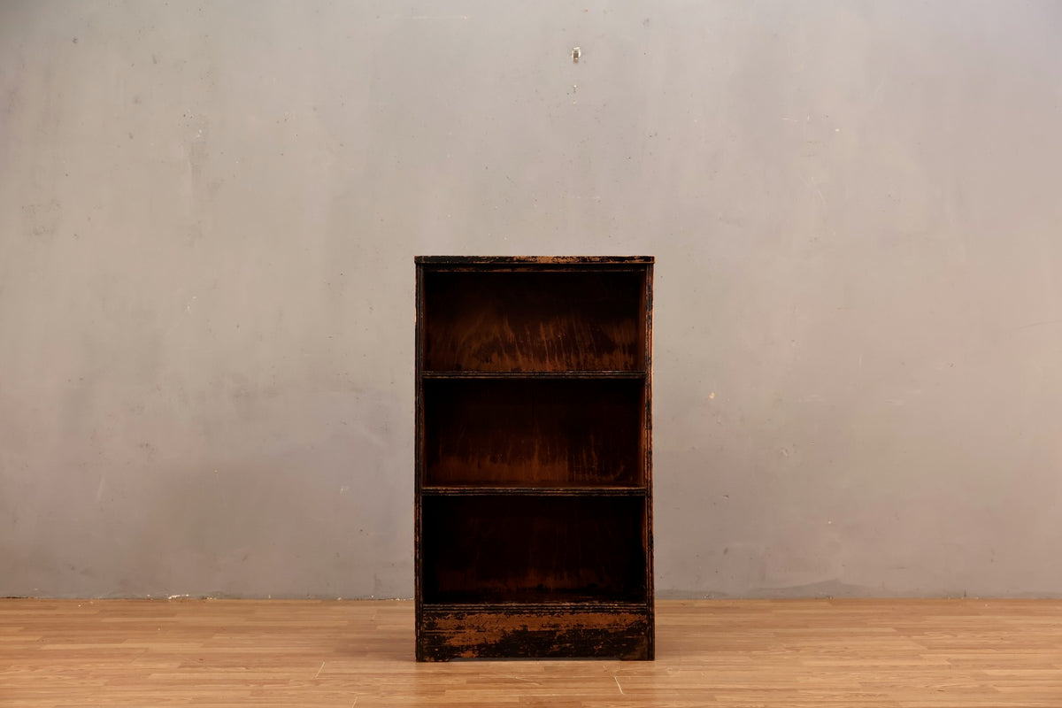 Distressed 3-Tier Bookshelf - ONLINE ONLY