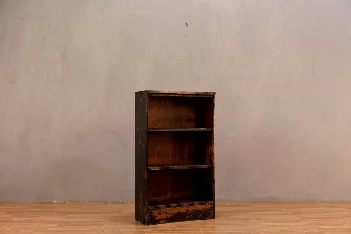 Distressed 3-Tier Bookshelf - ONLINE ONLY