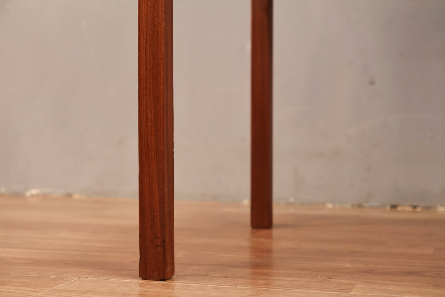 Compact Teak 2-Drawer Desk