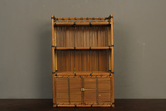 Small Bamboo Wall Shelf