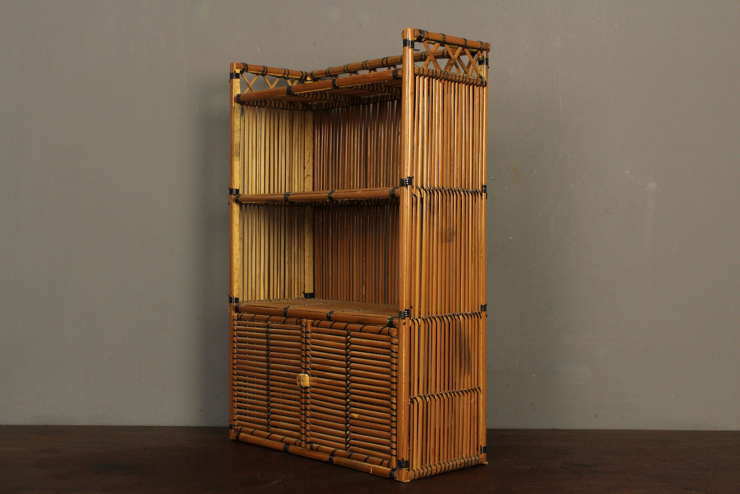 Small Bamboo Wall Shelf