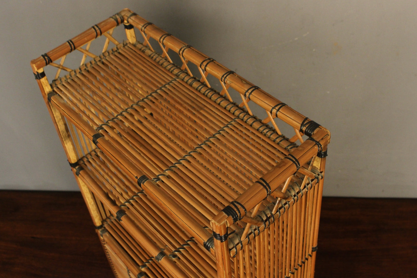 Small Bamboo Wall Shelf