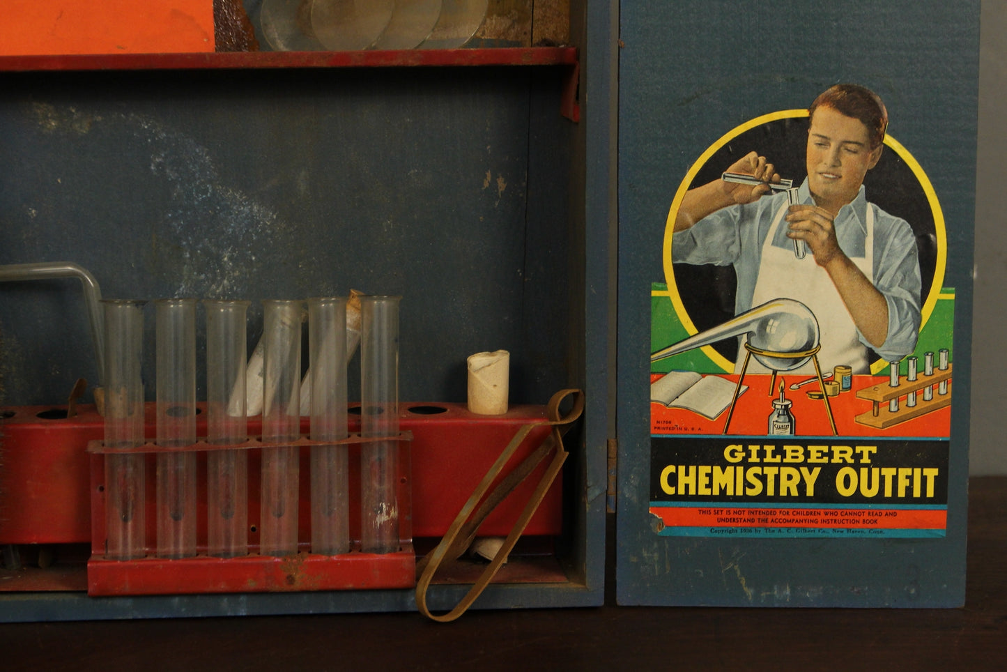 1930s Gilbert Chemistry Set