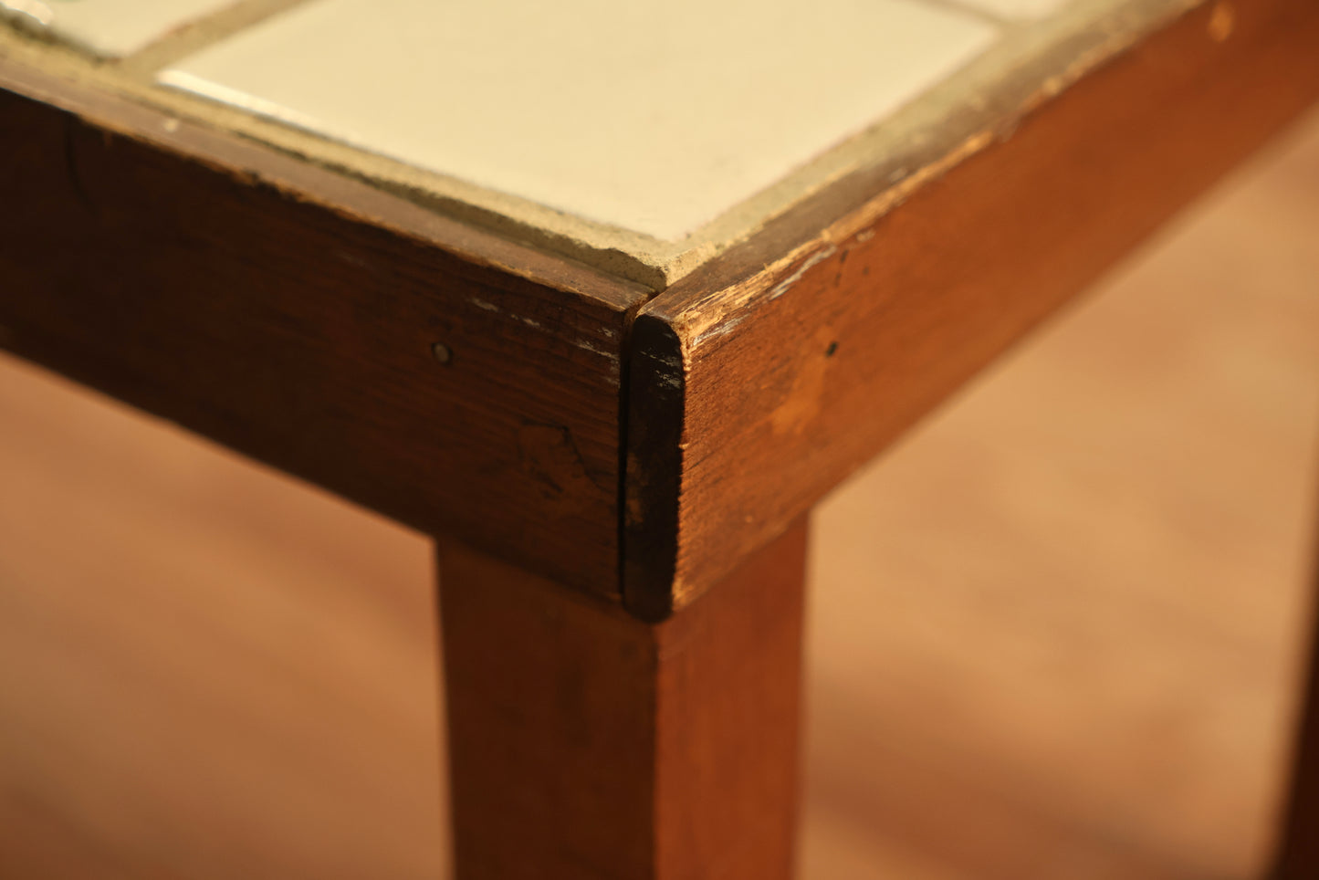 Floral Tile-Top Coffee Table - ONLINE ONLY