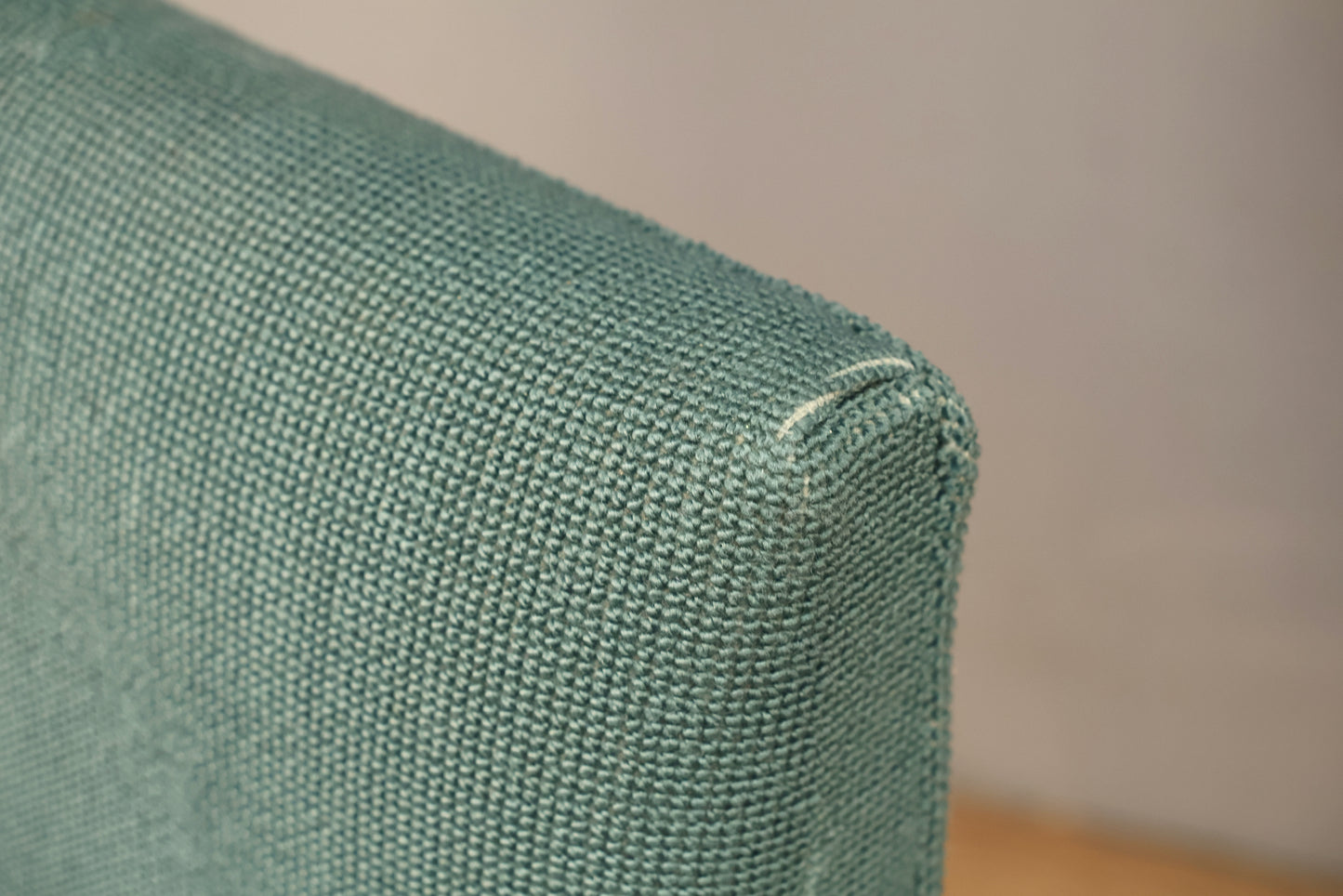 BRNO Teal & Steel Cantilever Armchair