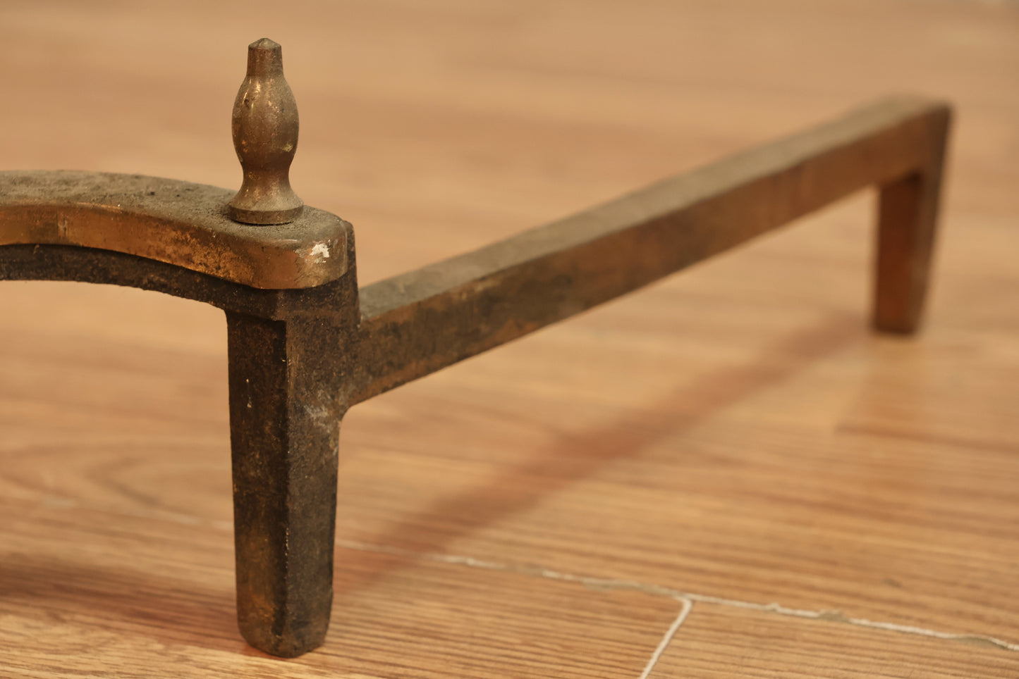 Pair of Brass Andirons