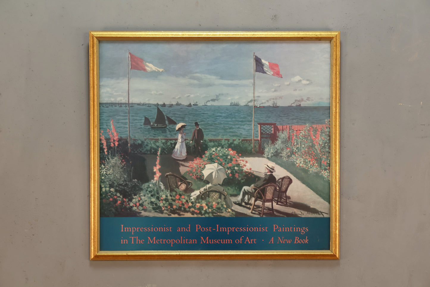 "Garden at Sainte-Adresse" Museum Print