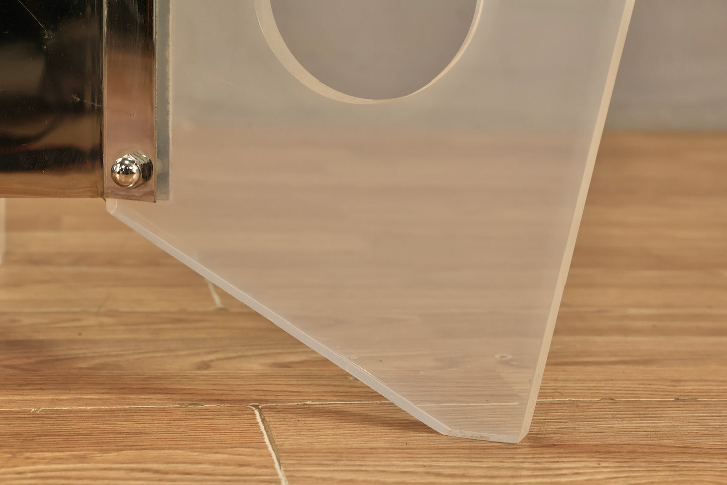 Luxe Illuminated Lucite & Glass Coffee Table - ONLINE ONLY