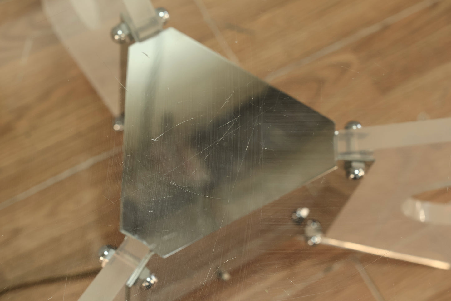 Luxe Illuminated Lucite & Glass Coffee Table - ONLINE ONLY