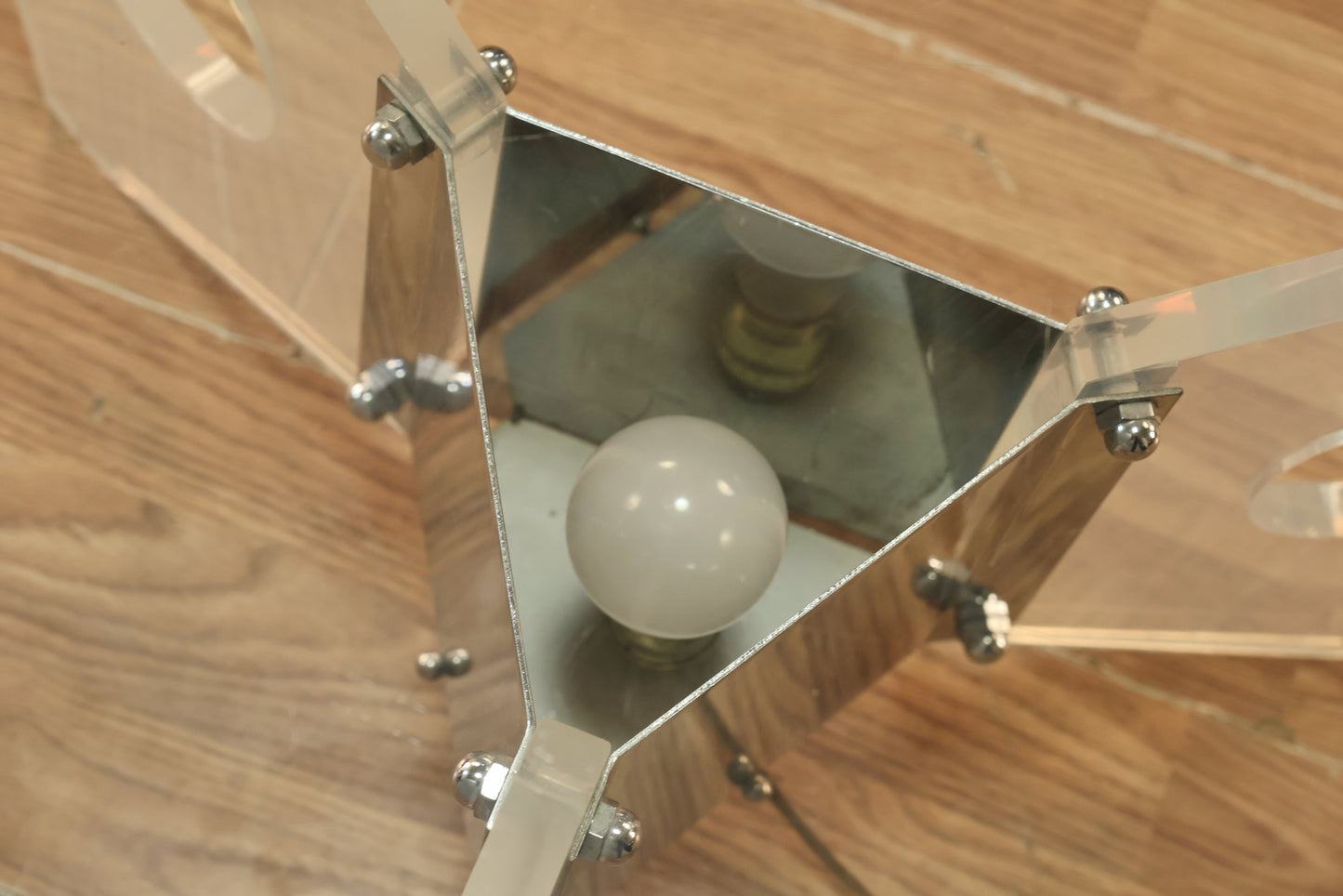 Luxe Illuminated Lucite & Glass Coffee Table - ONLINE ONLY