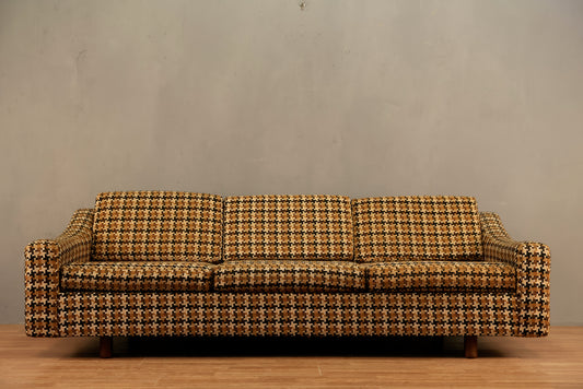 Selig Houndstooth Sofa - ONLINE ONLY