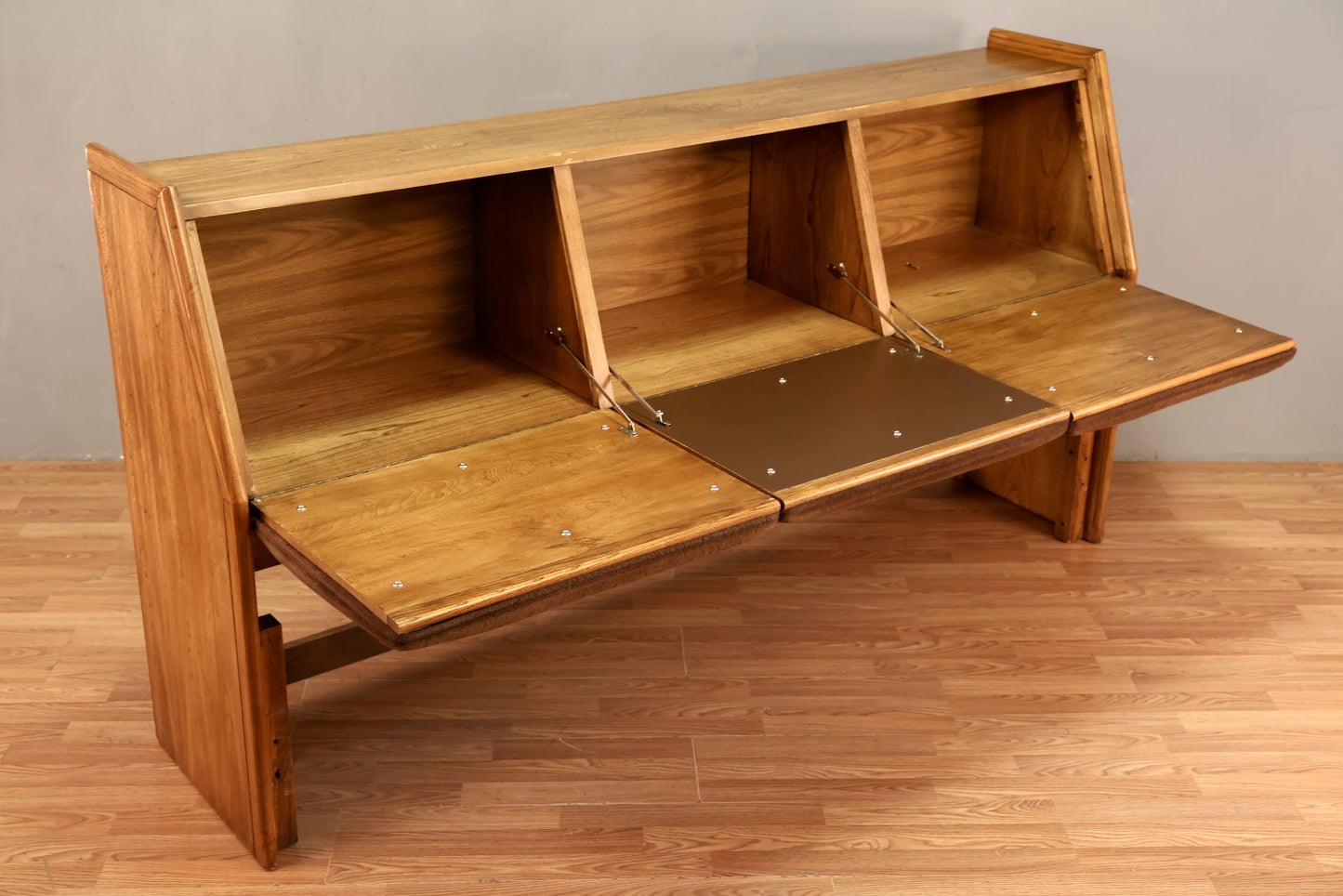 Stanley King Upholstered Storage Headboard - ONLINE ONLY