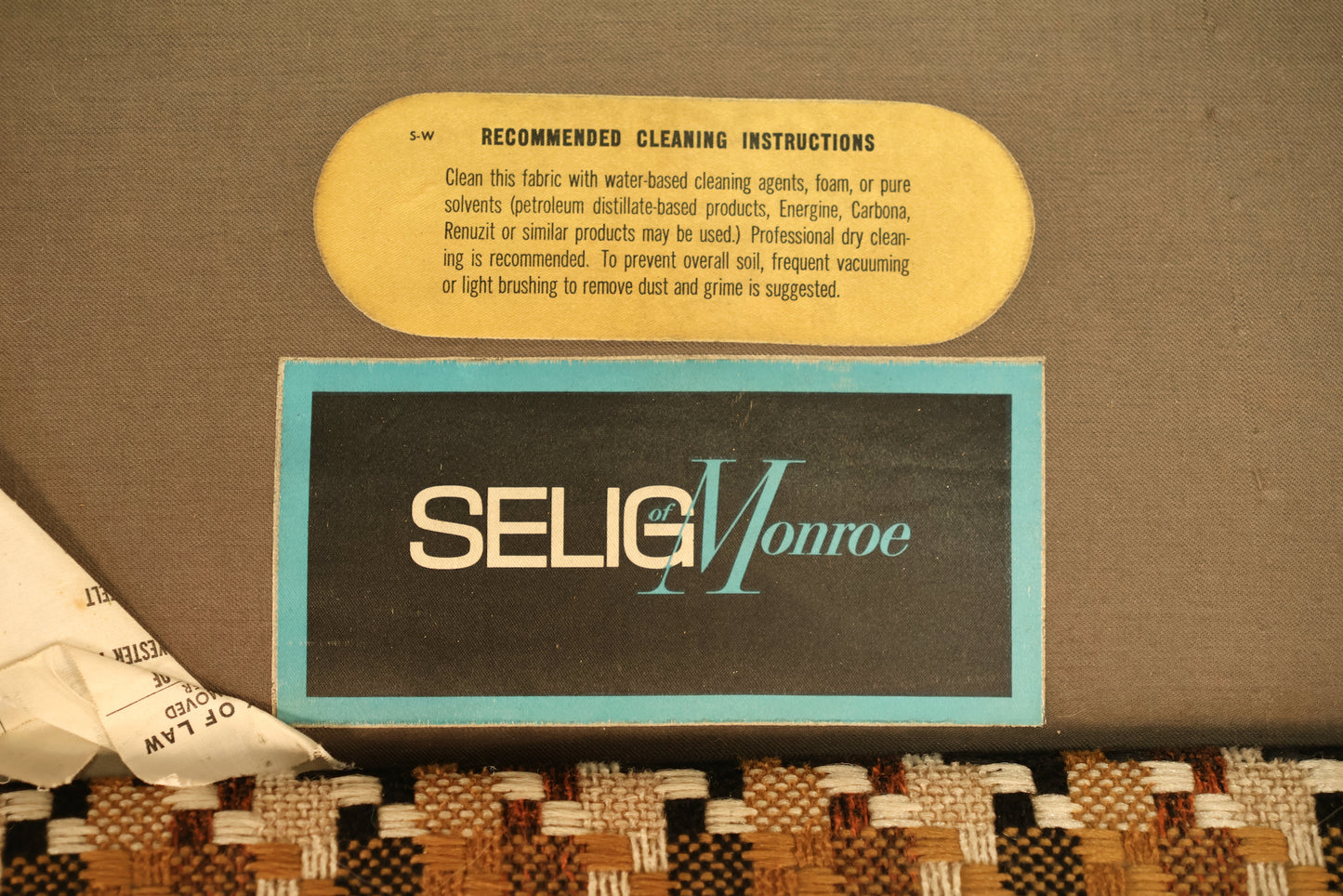 Selig Houndstooth Sofa
