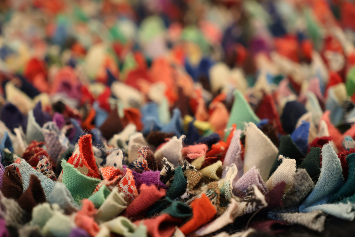 Small Multicolor Rag Rug