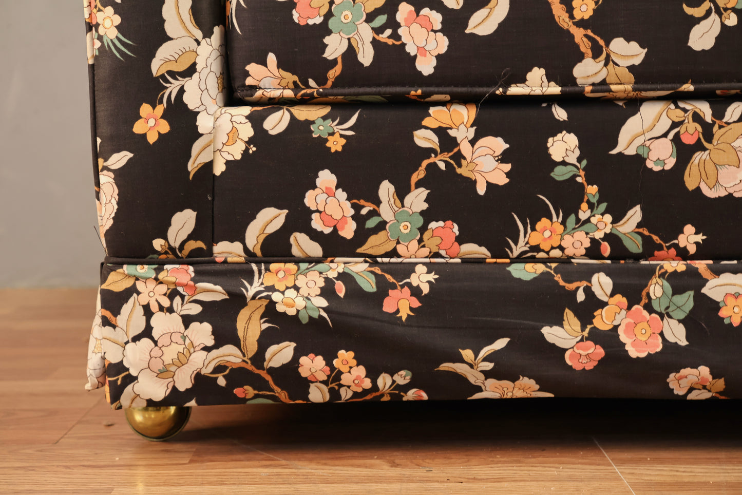 1980s Floral Sleeper Loveseat - ONLINE ONLY