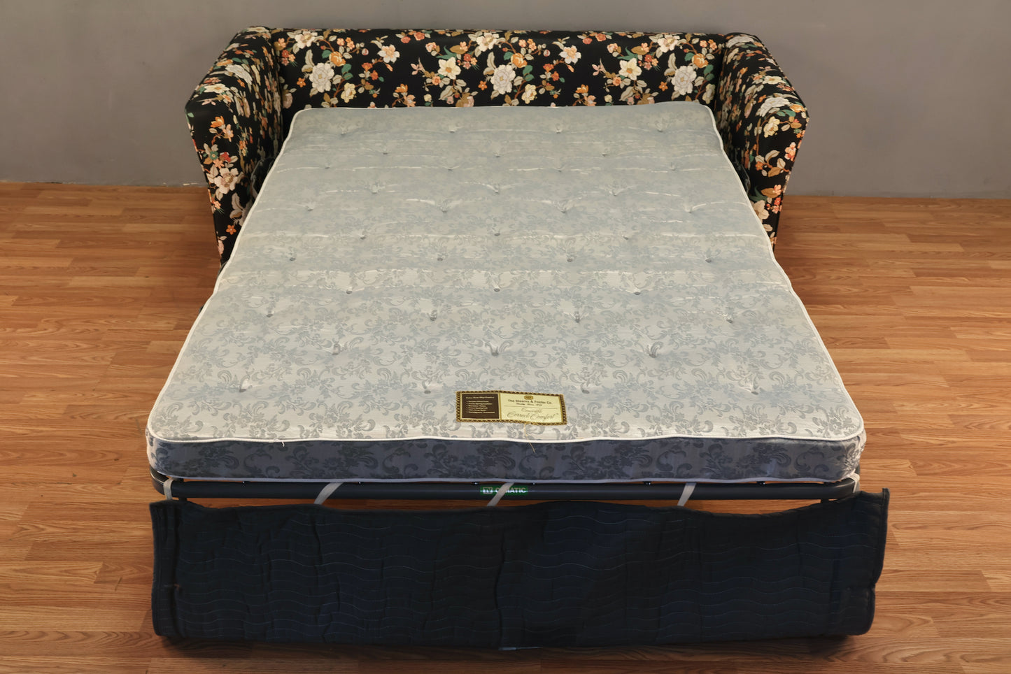 1980s Floral Sleeper Loveseat - ONLINE ONLY