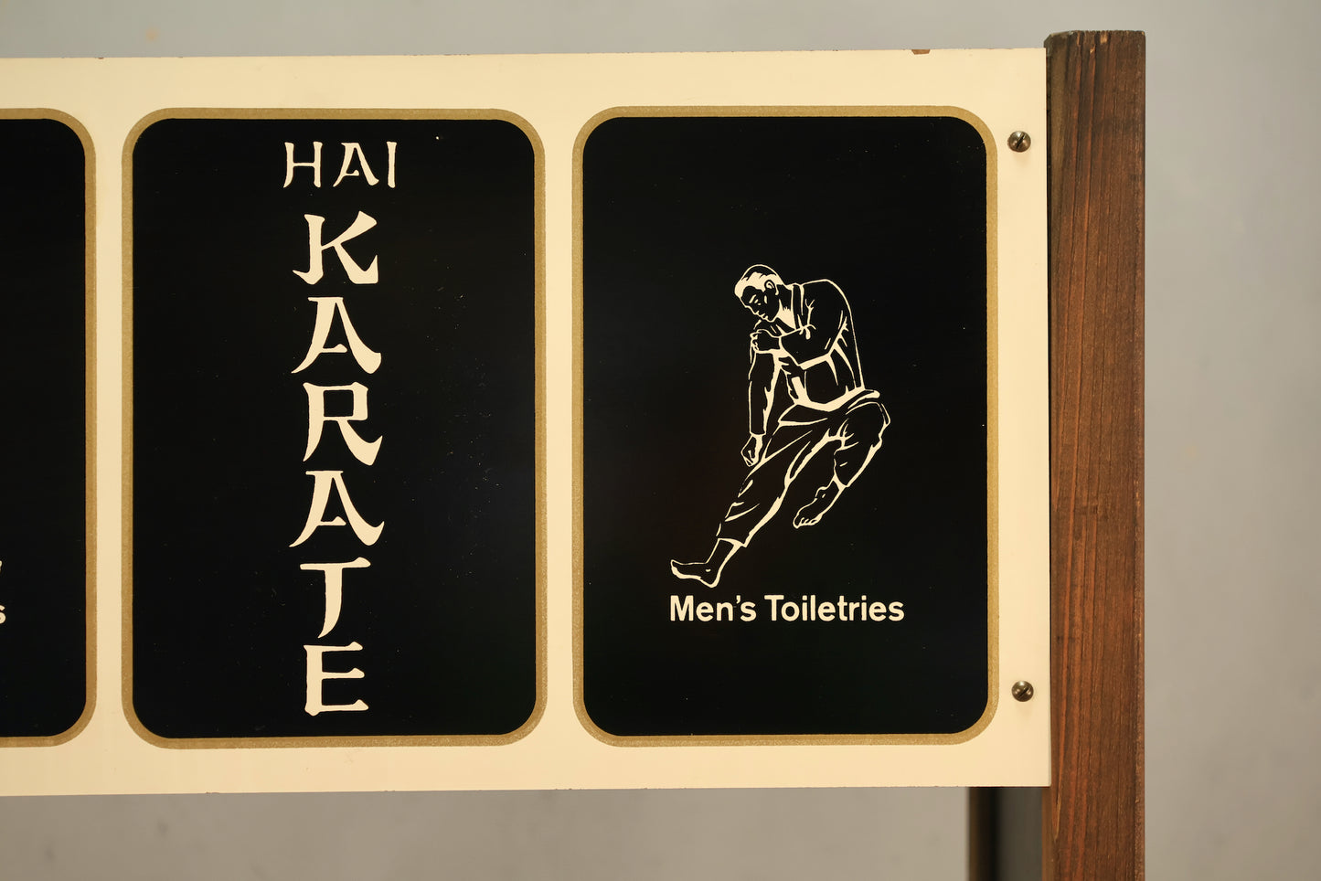Hai Karate Wood & Laminate Display Shelf