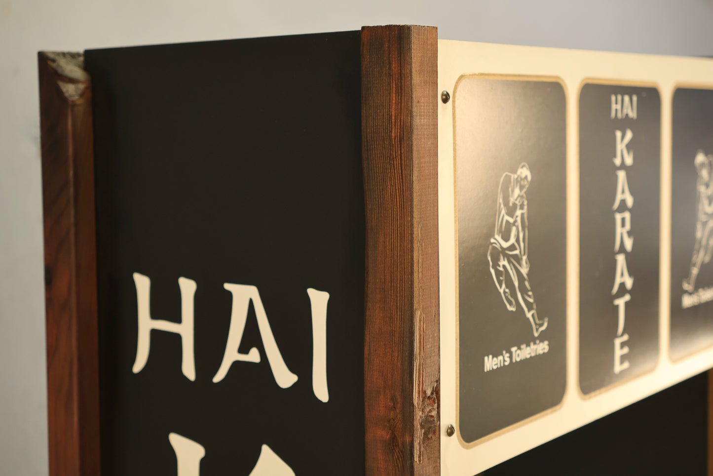 Hai Karate Wood & Laminate Display Shelf