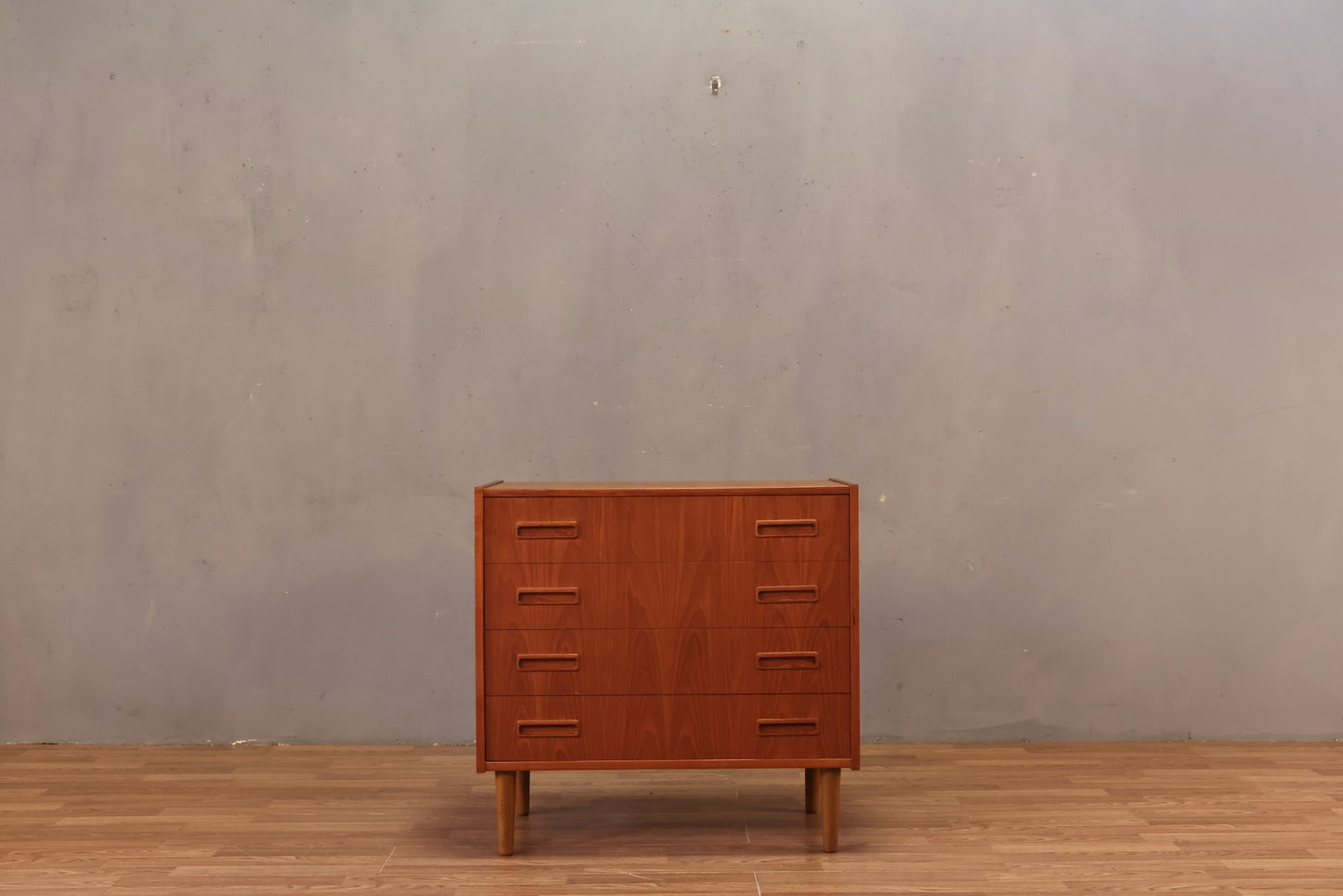Clausen & Son Danish Teak 4-Drawer Commode