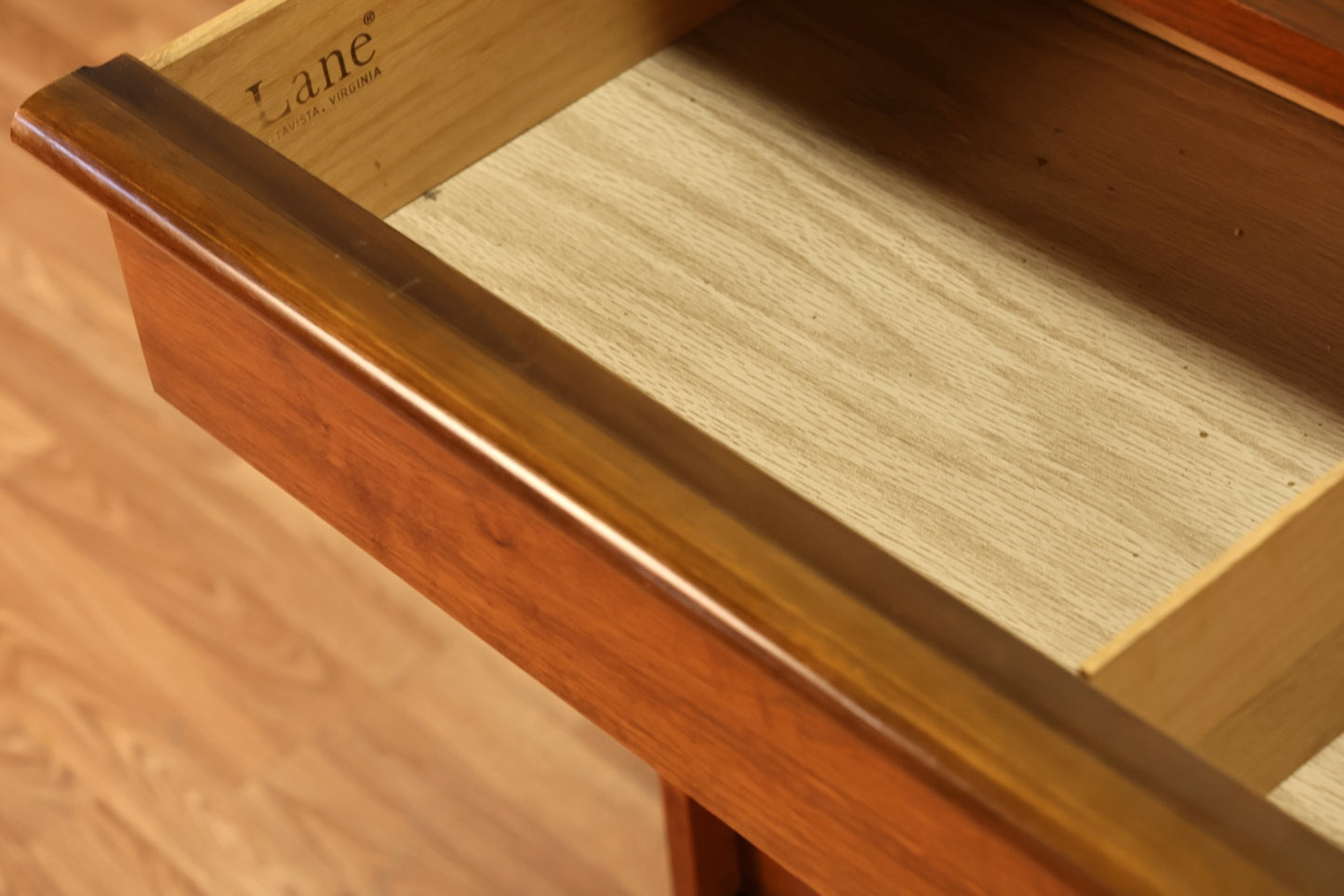 Lane Walnut 5-Drawer Dresser