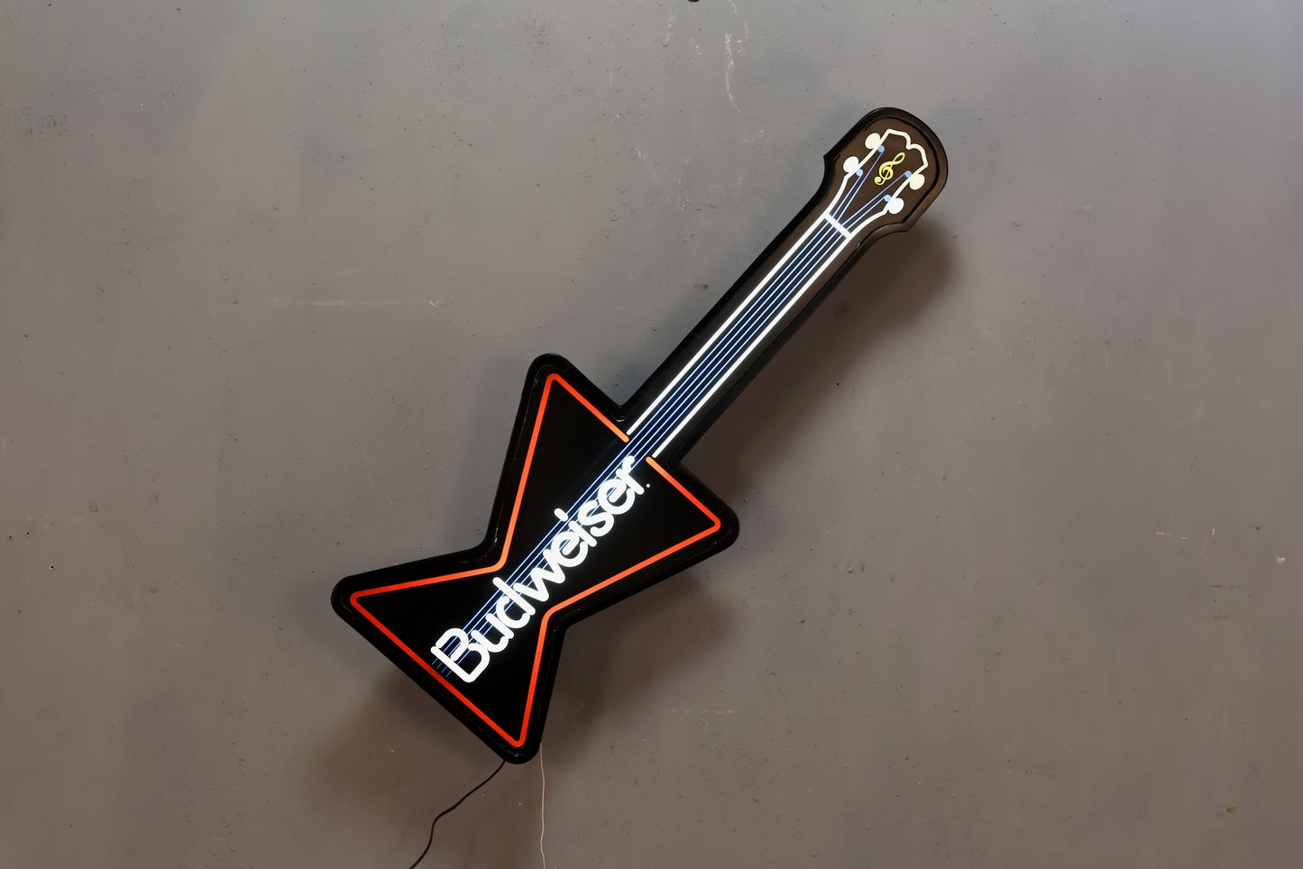 Budweiser Guitar Illuminated Sign