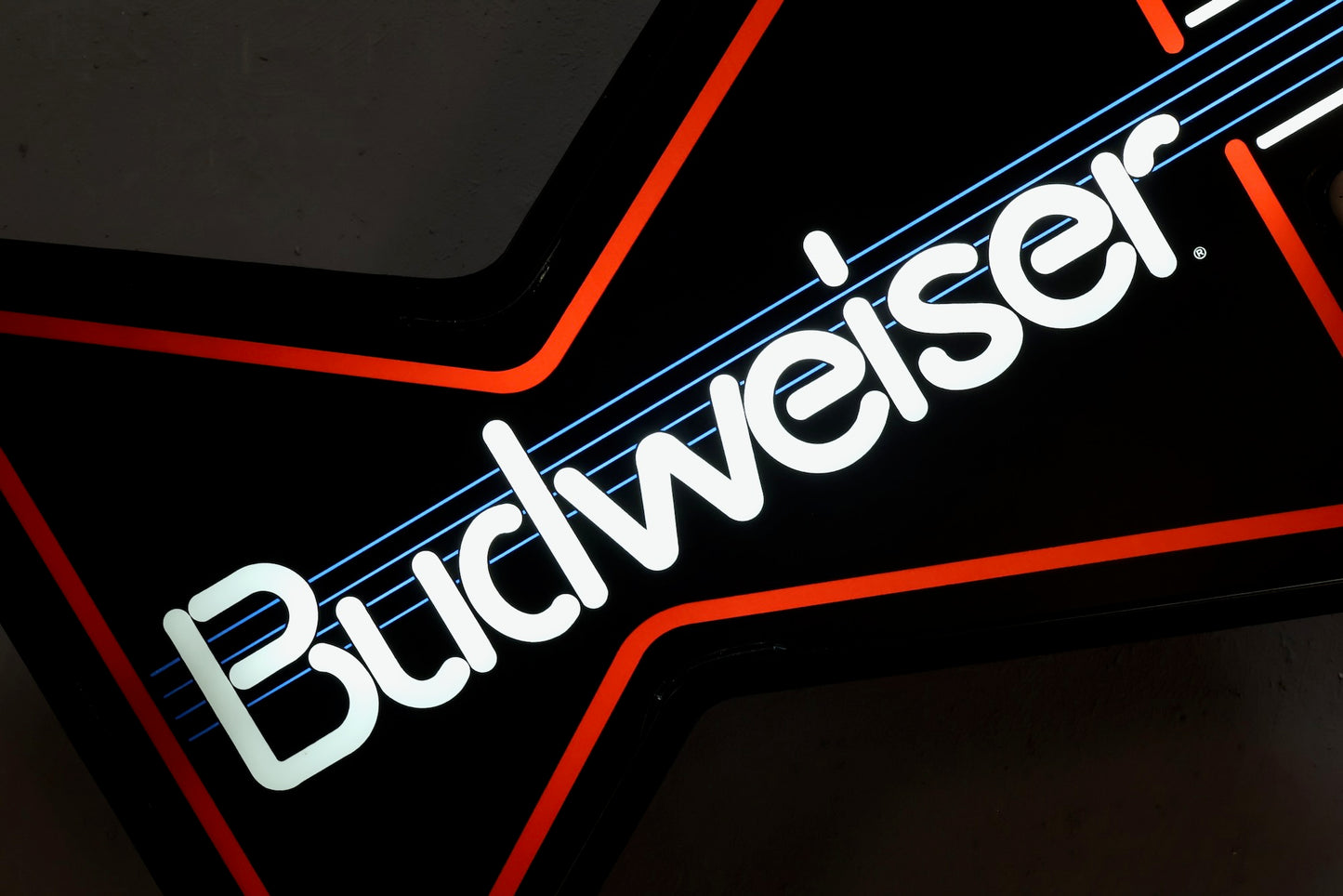 Budweiser Guitar Illuminated Sign