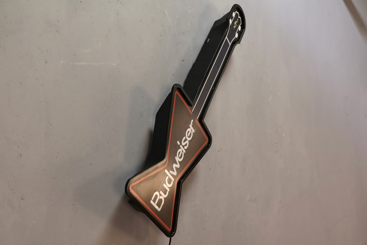 Budweiser Guitar Illuminated Sign