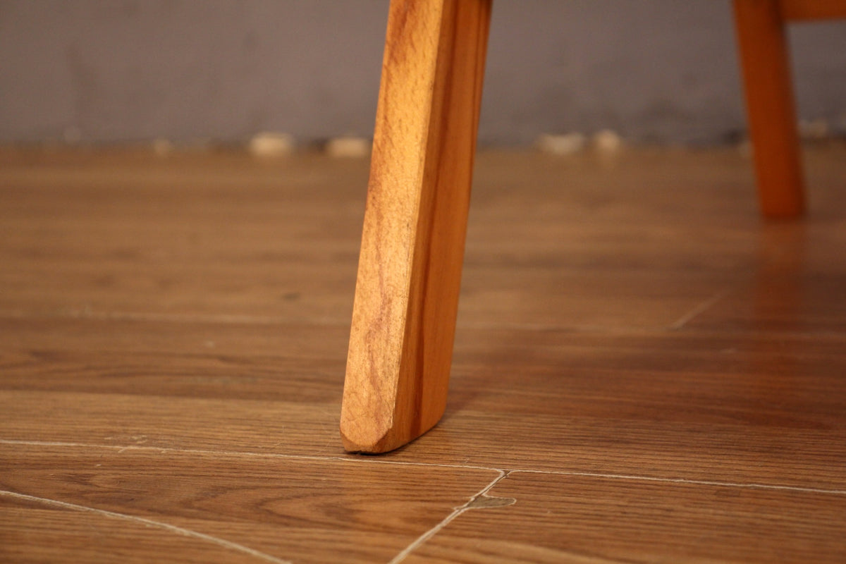 Blonde Slatted Folding Chair
