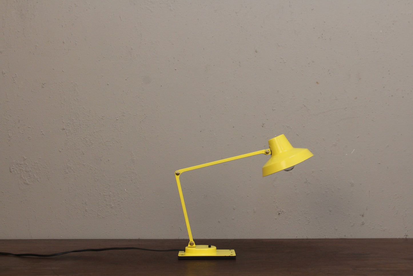 Small Tensor Yellow Desk Lamp
