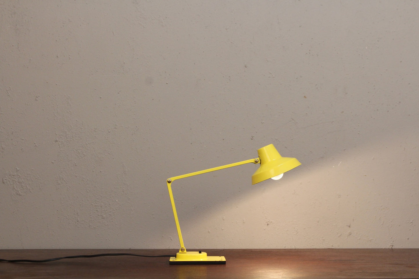 Small Tensor Yellow Desk Lamp