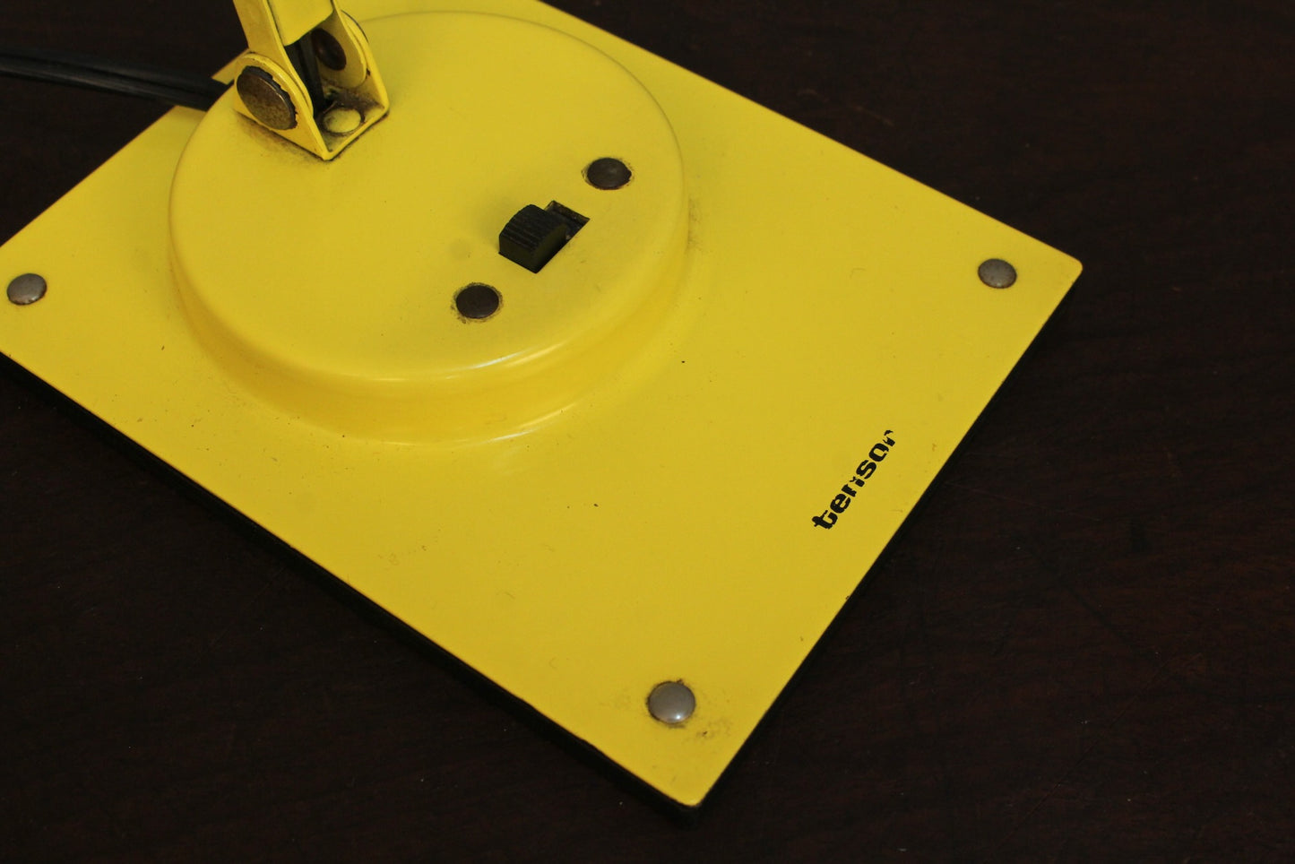 Small Tensor Yellow Desk Lamp