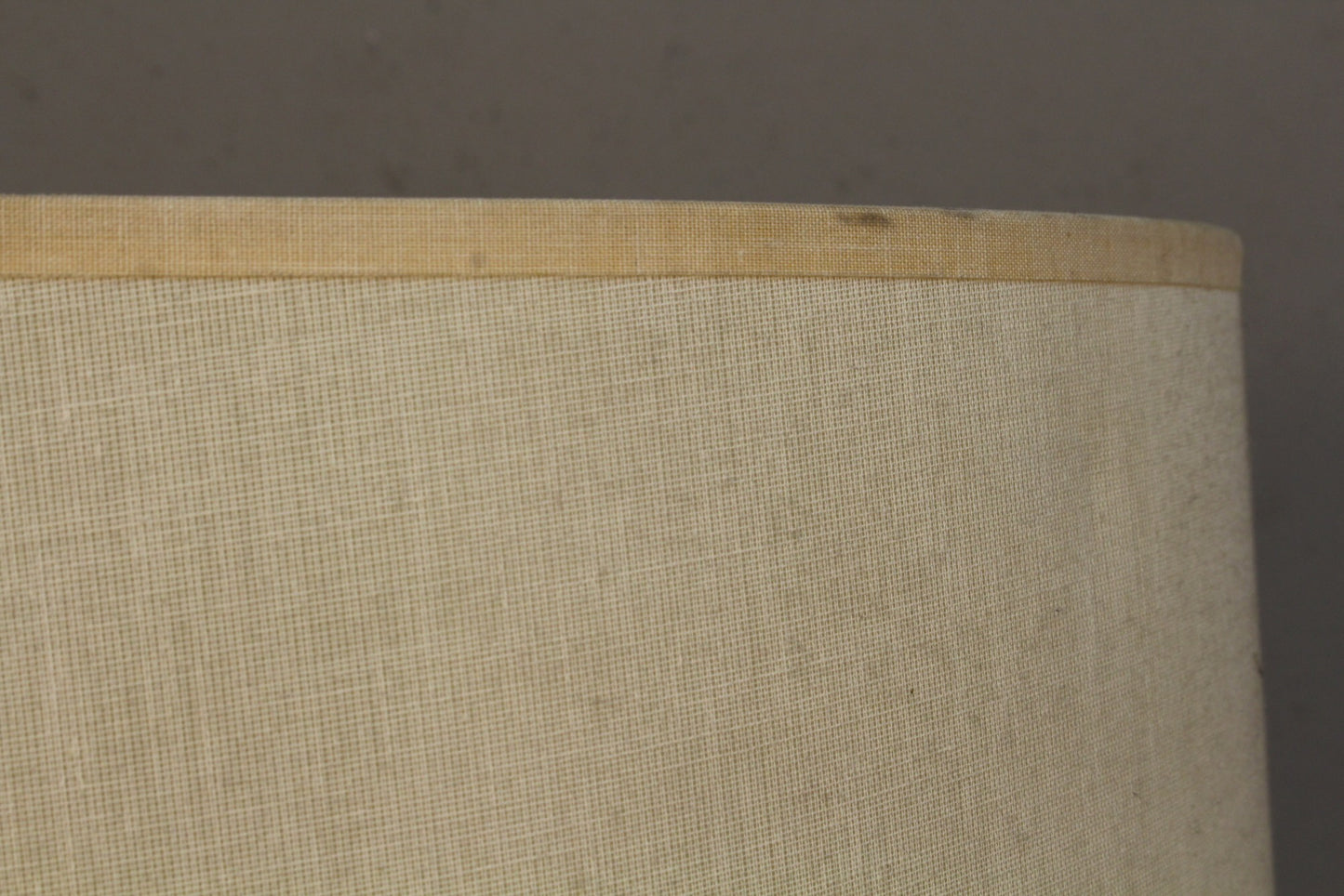 Orange & White Chalkware Table Lamp