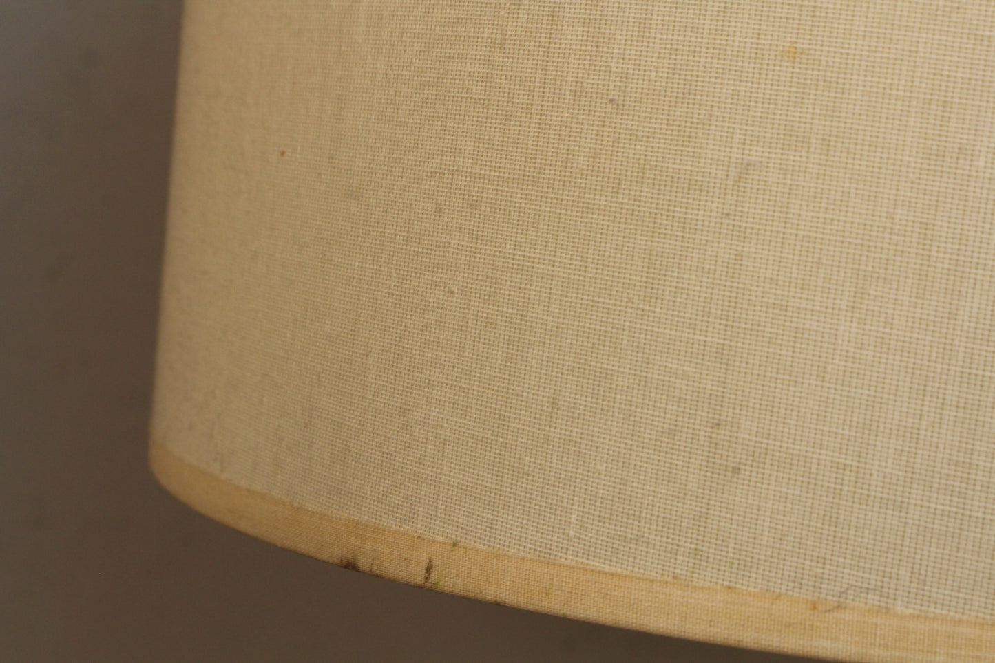 Orange & White Chalkware Table Lamp
